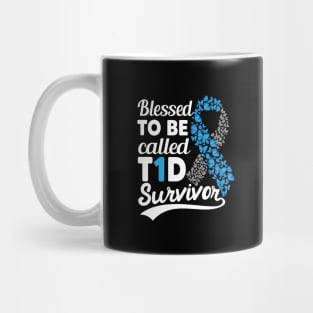 In This Family No One Fights Alone Diabetes Awareness Mug